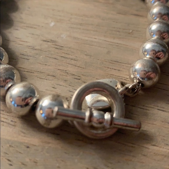 Silver ball bracelet - Picture 3 of 3